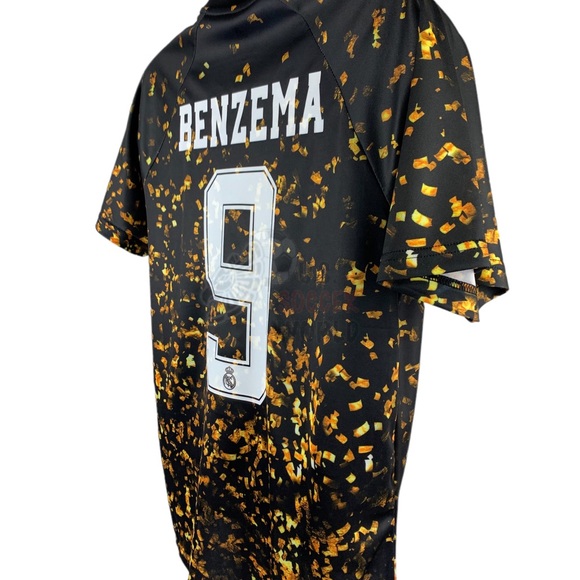 NEW Training Warm Up Benzema #9 Real Madrid Mens Soccer Jersey - Picture 11 of 12